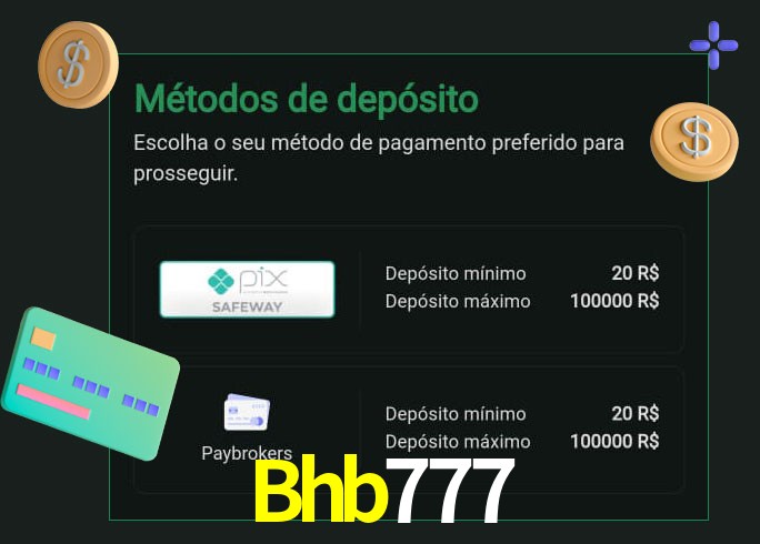 O cassino Bhb777 oferece uma grande variedade de métodos de pagamento